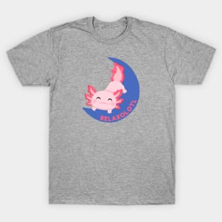 Relaxolotl Cute Baby Relaxing Axolotl T-Shirt